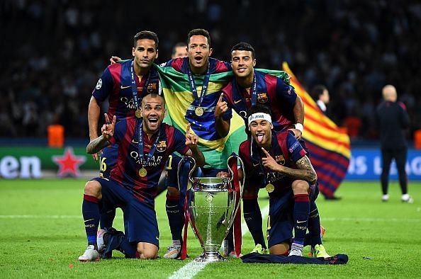 Barcelona have not won the UCL since 2015